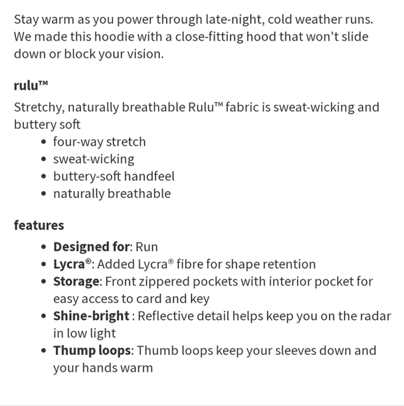 LuLuLemon Surge Warm Full Zip - Picture 8 of 9